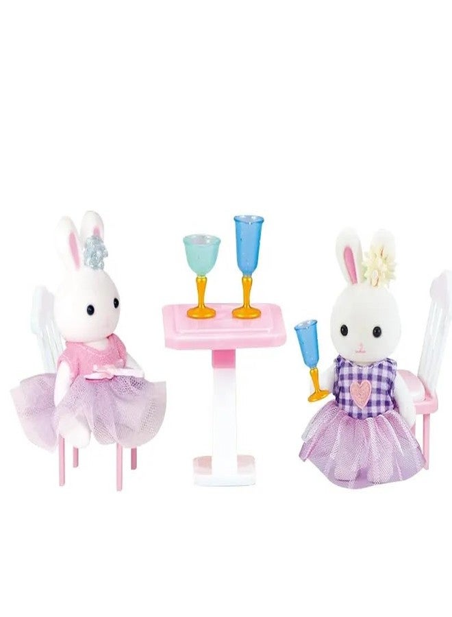 Rahisa Candy Rabbit Frog Playground Rabbit Doll Set Play House for Kids Dolls Play House Toys playset, Suitable for Ages 3+ Kid's Educational pet Toy - Image 3